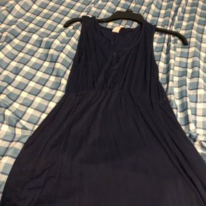 Women’s maternity navy blue dress size medium